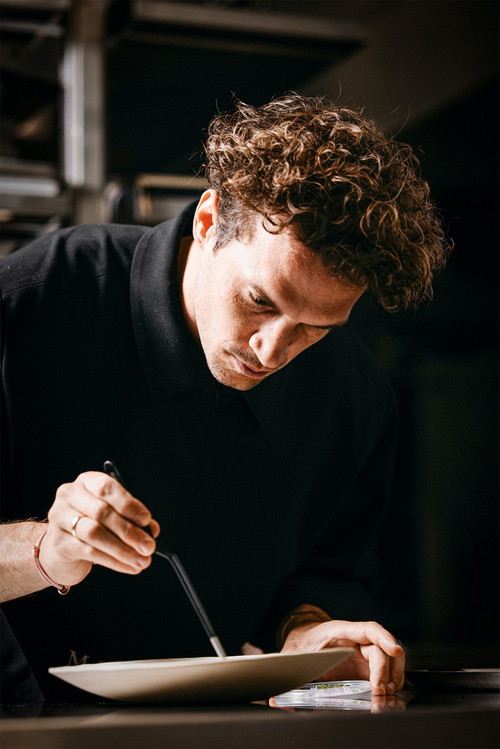 Dominik Hartmann vom Restaurant «Magdalena» verzichtet auf Fleisch und Fisch – und das auf Zwei-Sterne-Niveau.