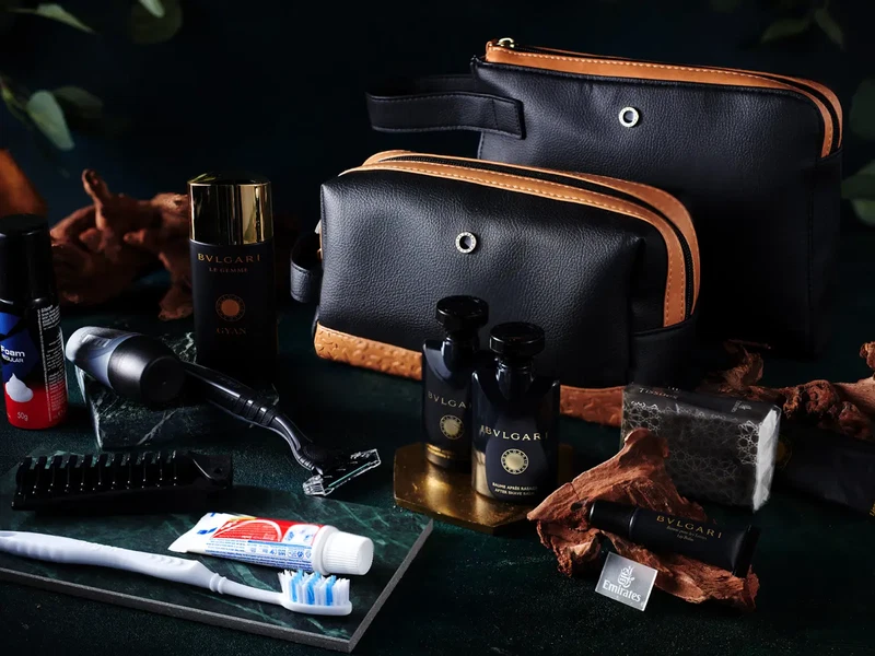 Emirates Presents New Luxury Amenity Kits by Bvlgari - Falstaff
