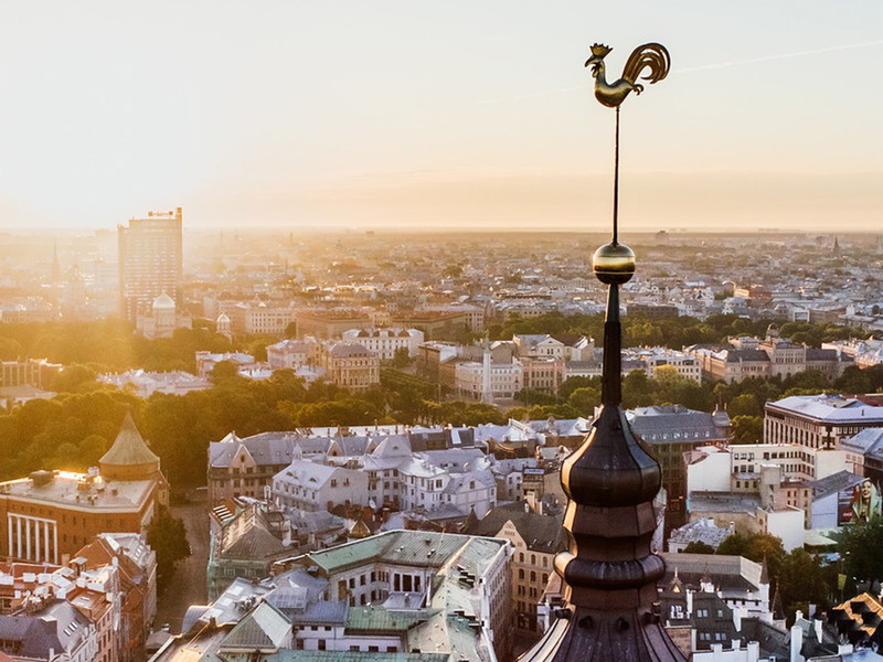 Morning in Riga