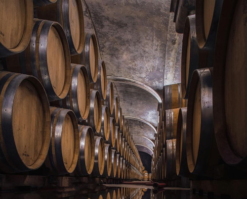 Auch bei Marchesi Antinori setzt man auf Reifung im kleinen Holzfass. 