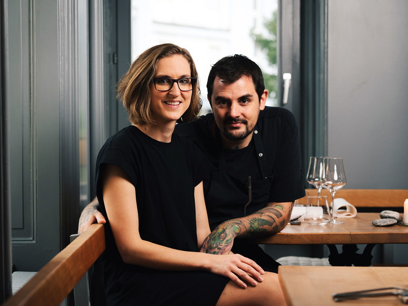 Oscar de Matos und Nadine Baumgartner.