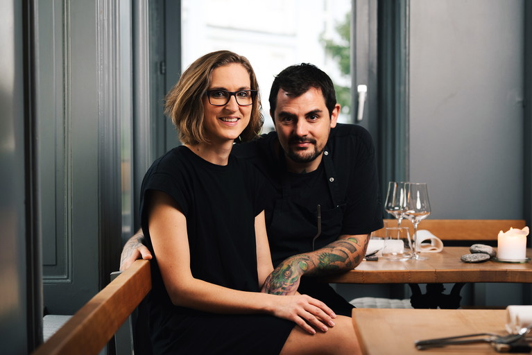 Nadine Baumgartner und Oscar de Matos. 
