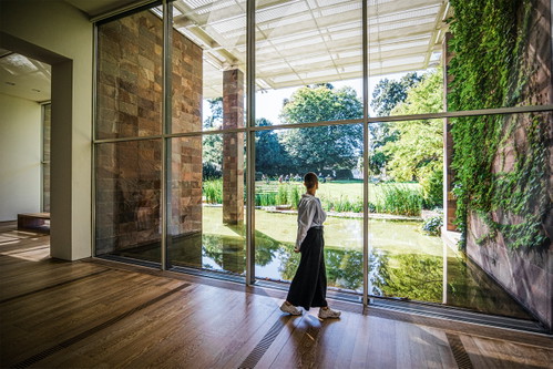 Kunst-Ort.Die Fondation Beyeler ist ein magischer Platz für Kunstwerke der Moderne.