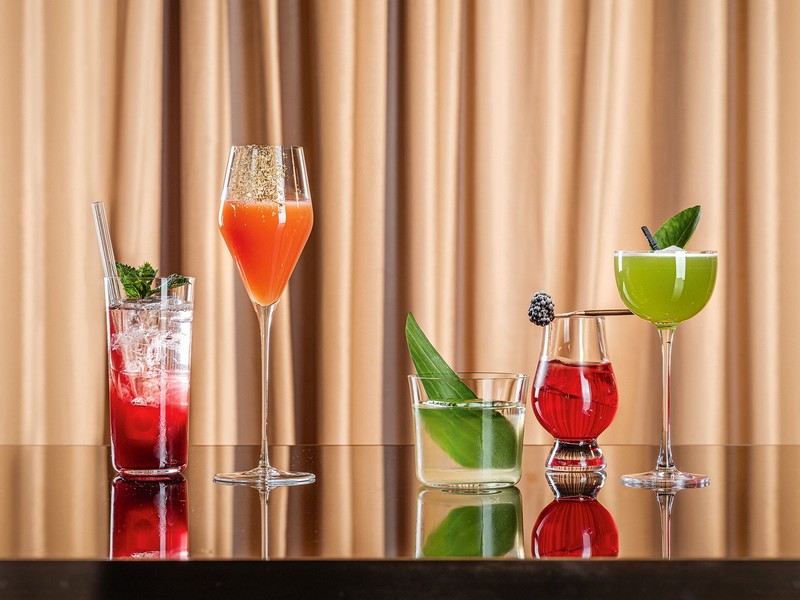 Gäste, die keinen Alkohol trinken, dürfen in einem guten Restaurant durchaus Alternativen erwarten – kunstvolle Saftkreationen zum Beispiel.