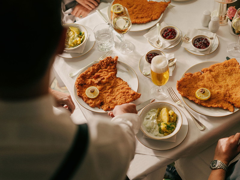 Ikonisch: Das Wiener Schnitzel.