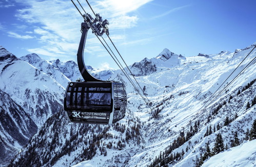 K-onnection: die erste Dreiseilumlaufbahn Salzburgs Kitzsteinhorn.