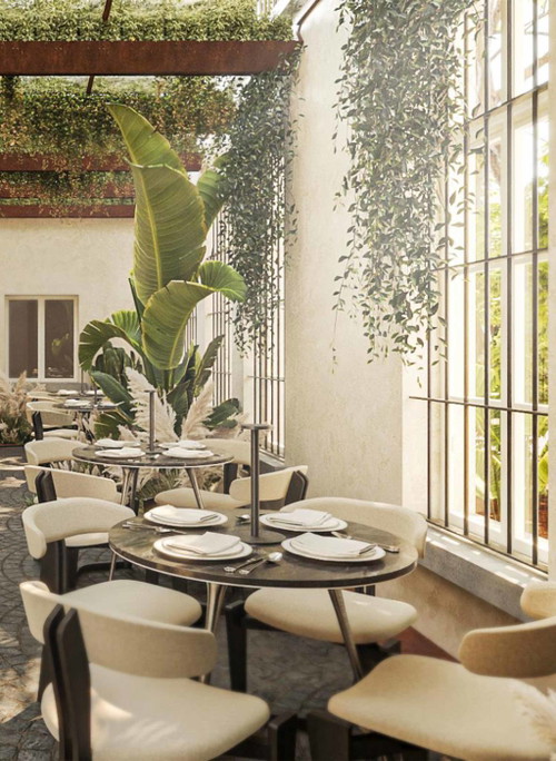 «The Courtyard».