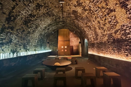 Die Basilika in der Weinerlebniswelt Loisium bietet einen eindrucksvollen Anblick.