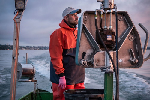 Adrian Gernys kleine Fischerei ist auf dem Campingplatz «Fischers Fritz» angesiedelt. Die Fische landen hauptsächlich auf den Tellern der Gäste im «Restaurant Pumpstation». 