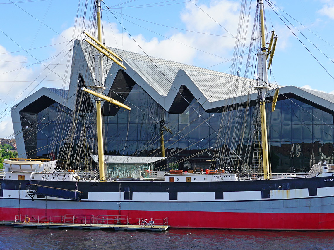 Riverside Museum in Glasgow