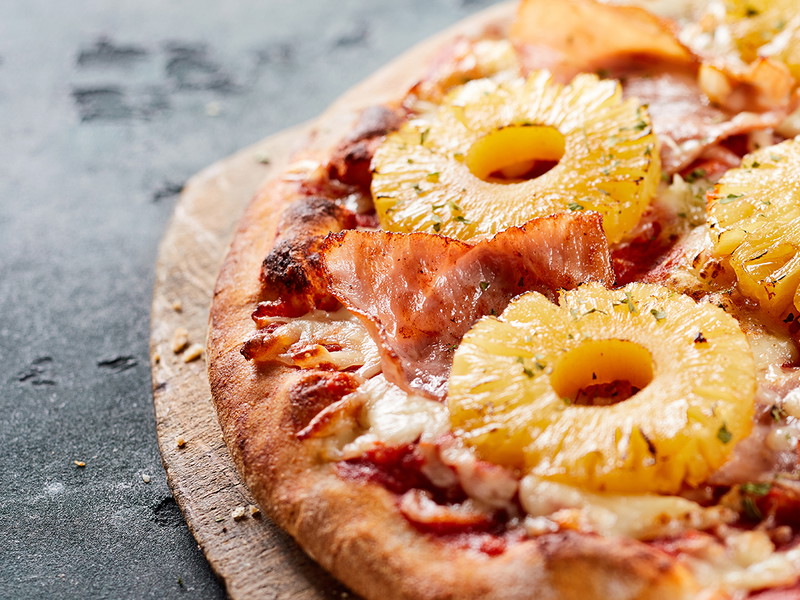 Nicht unumstritten: Pizza Hawaii