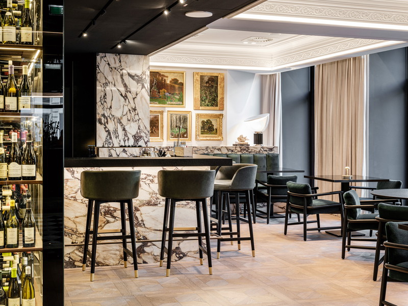 Das Bistro im »The Amauris« bietet eine überraschend feine Küche.