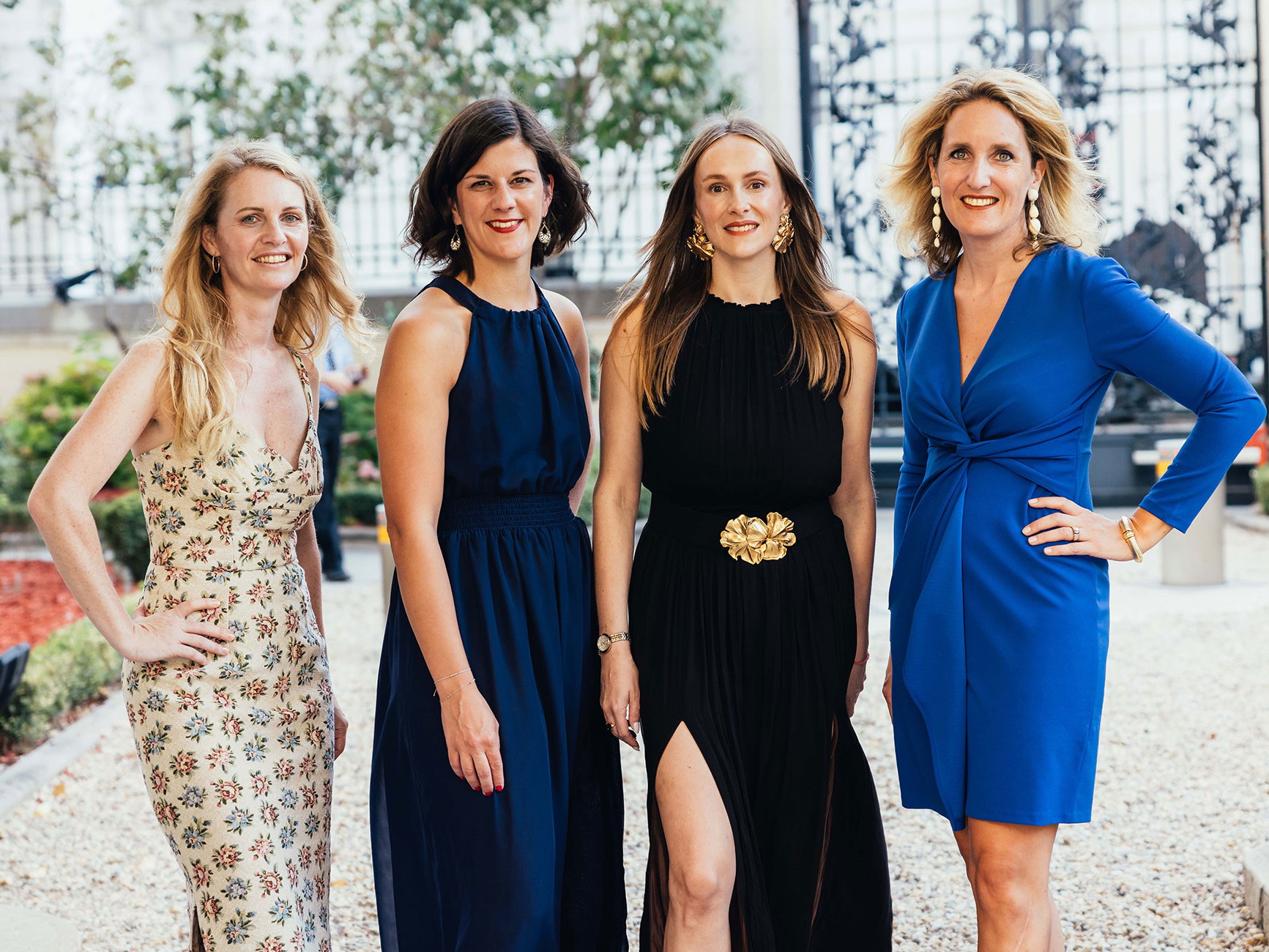 Véronique Jacquet (r.) und ihr Management-Team.