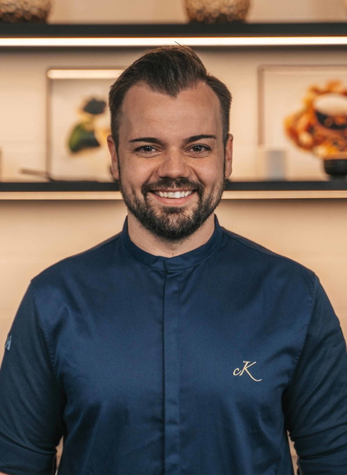 Küchenchef und Geschäftsführer Christopher Knippschild.
