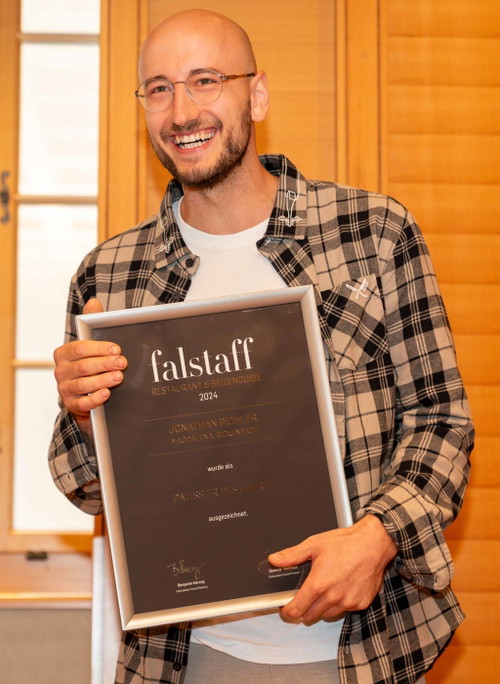 Patissier des Jahres ist Jonathan Pichler vom Spitzenrestaurant «Magdalena».