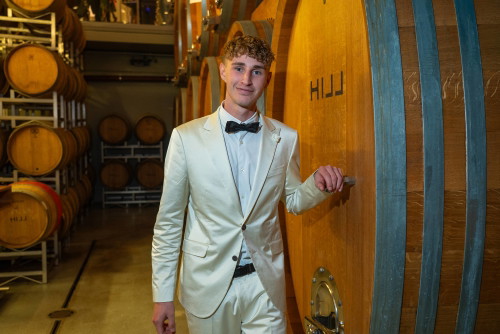 33 Jahre Weingut Hillinger Jubiläum, Weingut Leo Hillinger, Jois, Burgenland, 17.10.2023,
- 
Leo (Jack) HILLINGER jun.