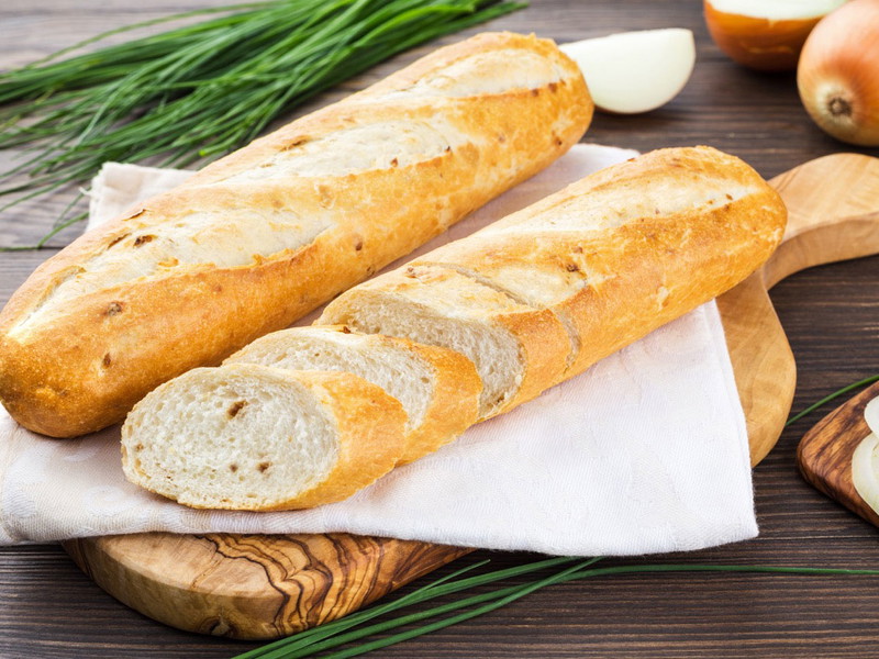 Dem Salz im Baguette geht es jetzt an den Kragen. 
