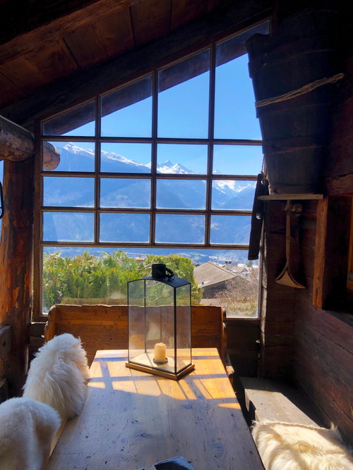 Cabin, Crans-Montana.