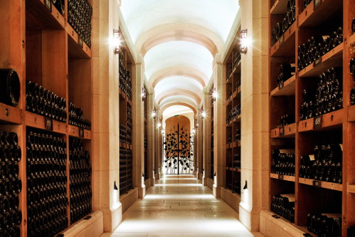 Hier reifen Millionenwerte: die Vinothek des Premier Grand Cru Classé Château Latour.