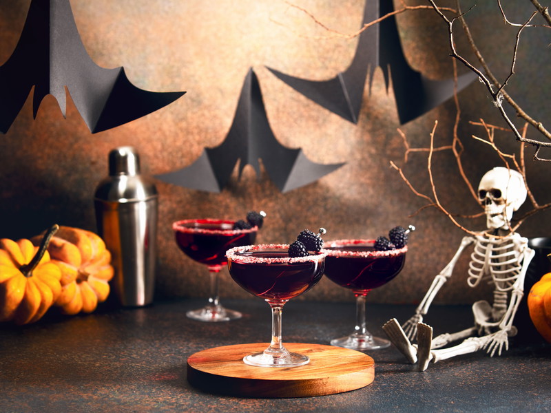 Horror im Glas: Diese Drinks sehen zum Fürchten aus. 