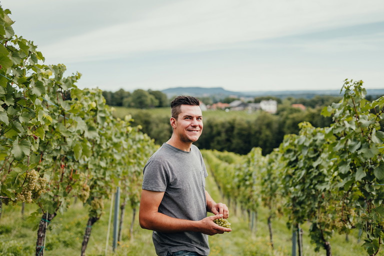 »Den Sausal schmeckt man in unseren Weinen«, beschreibt Winzer Johannes Pichler seine Weinphilosophie.