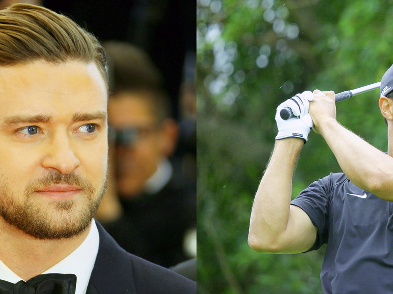 Die Zusammenarbeit zwischen Tiger Woods und Justin Timberlake dürfte sich prächtig entwickeln.