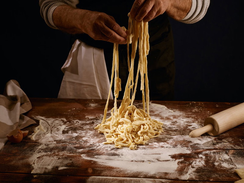 Bei hausgemachter Pasta ist der Aufwand zwar größer, aber schmeckt umso besser.