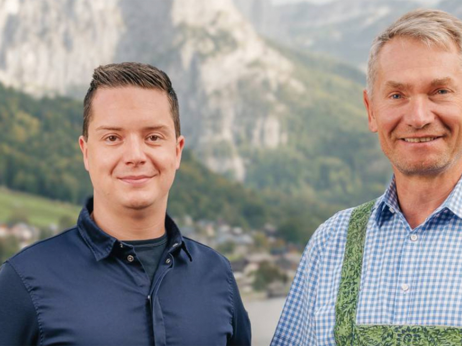 Johannes Ganisl und Franz Kromoser.