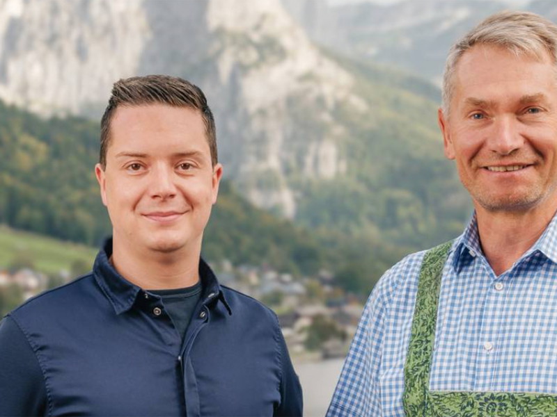 Johannes Ganisl und Franz Kromoser.