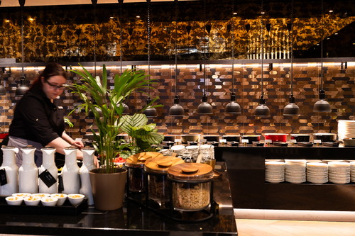 Breakfast in Radisson Collection Hotel Tallinn.