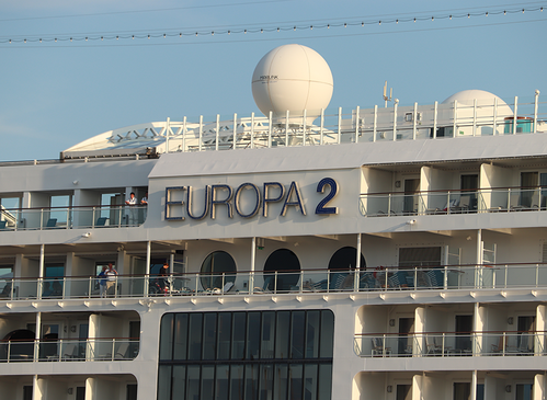 Das Kreuzfahrtschiff »MS Europa II«