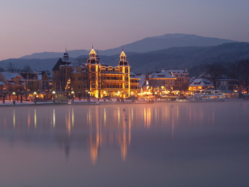 Advent in Velden am Wörthersee.