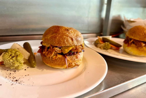 Pulled Pork Burger.