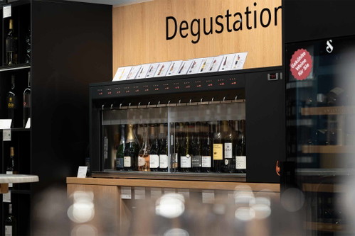 Der Degustationsautomat.