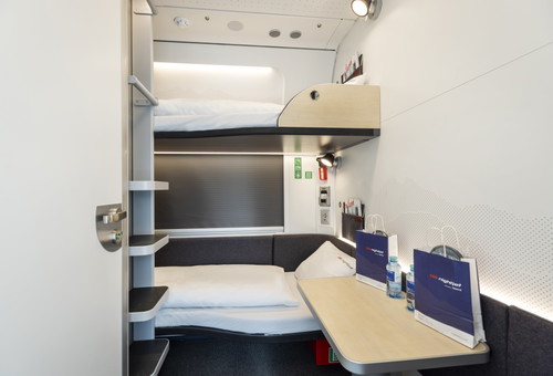 Comfort im Liegewagen.