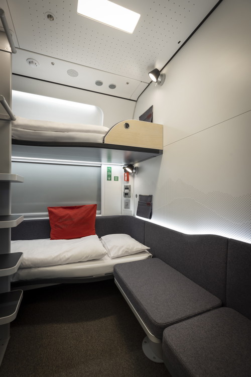 Comfort im Liegewagen.