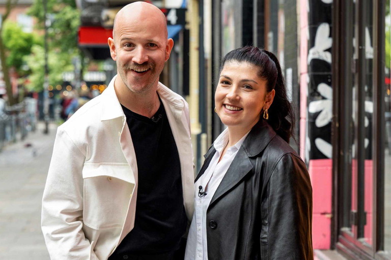 Markus Stöckle mit Elif Oskan.