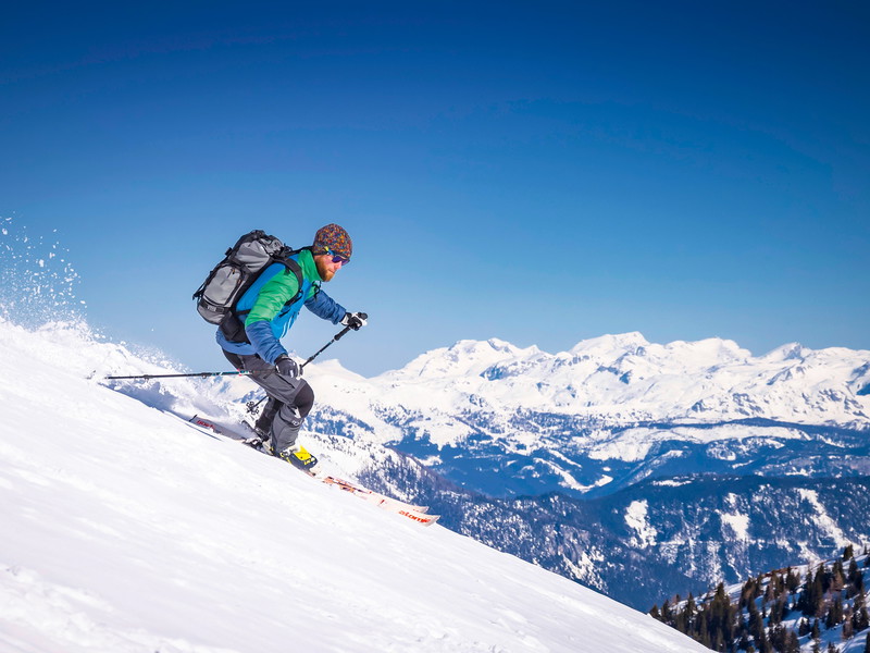 Die Steiermark – ein Skitourenparadies, das sich zwischen den Niederen Tauern, dem Hochschwab- und dem Wechselgebiet aufspannt.