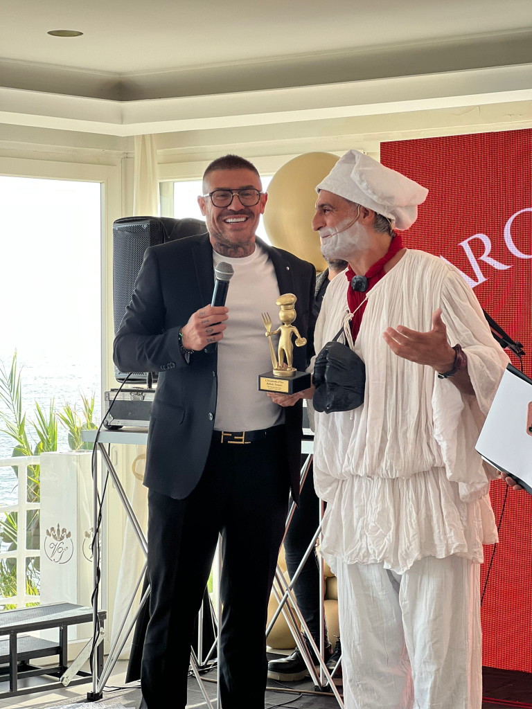 Raffaele Tromiro bei der Verleihung des «L'Arcimboldo d'Oro 2023».