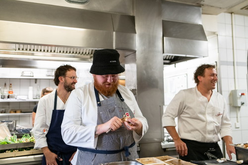 Felix Schellhorn, Lukas Mraz und Philip Rachinger (v.l.).