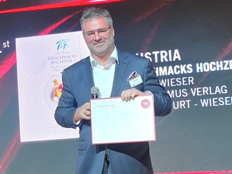 »Geschmackshochzeit 3« wurde als »bestes Städte-Kochbuch der Welt« ausgezeichnet.