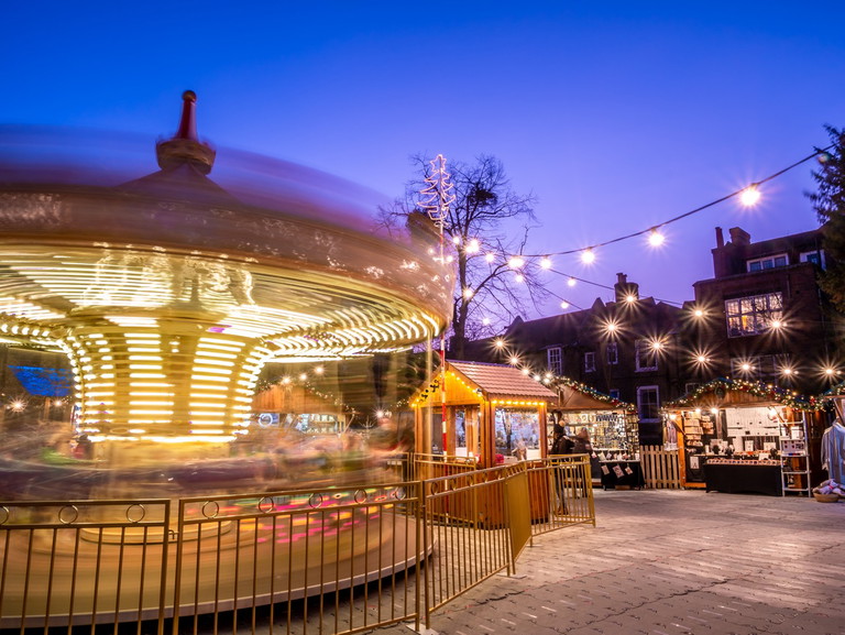 Kingston Weihnachtsmarkt im Herzen Londons