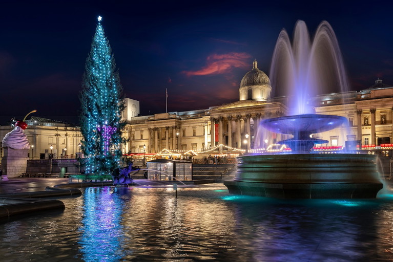 Weihnachtsmarkt am Trafalgar Square