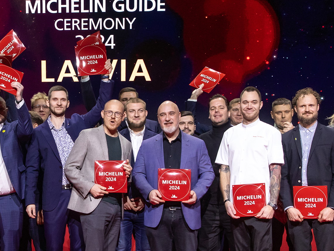 Michelin ceremony in Riga