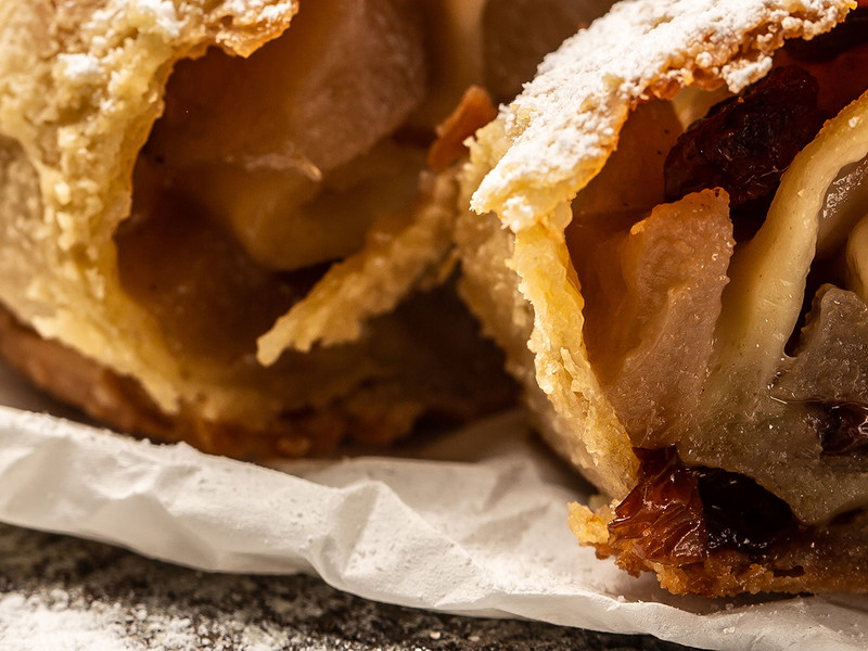 Apfelstrudel – damals wie heute aus Wien nicht wegzudenken ...