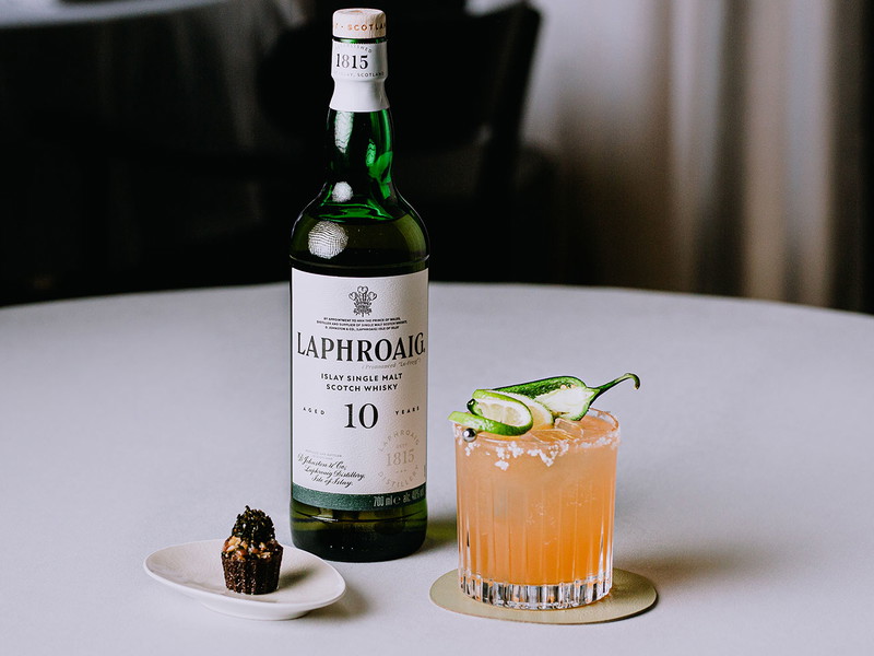 Stefan Doubek lieferte als Gastkoch das perfekte Whisky-Pairing.