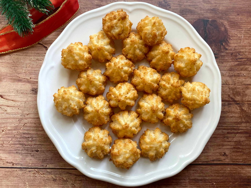 Traditionelle Kokosbusserl
