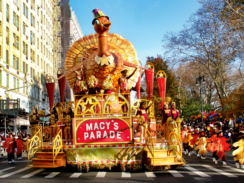 Die traditionelle Thanksgiving-Parade ist jedes Jahr ein gelungenes Spektakel.