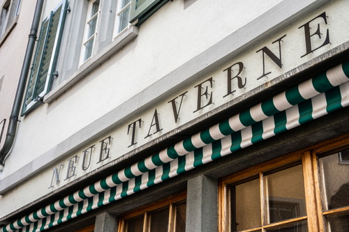 Die «Neue Taverne» in Zürich. 