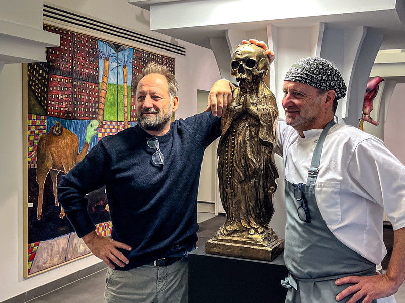 Michael Stefanofsky und Peter Neurath verwandeln eine ehemalige Bankfiliale in ein Restaurant.